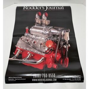 The Rodder's Journal 2019 Poster Eastwood & Barakat 1932 #23 Doble Face 24x18